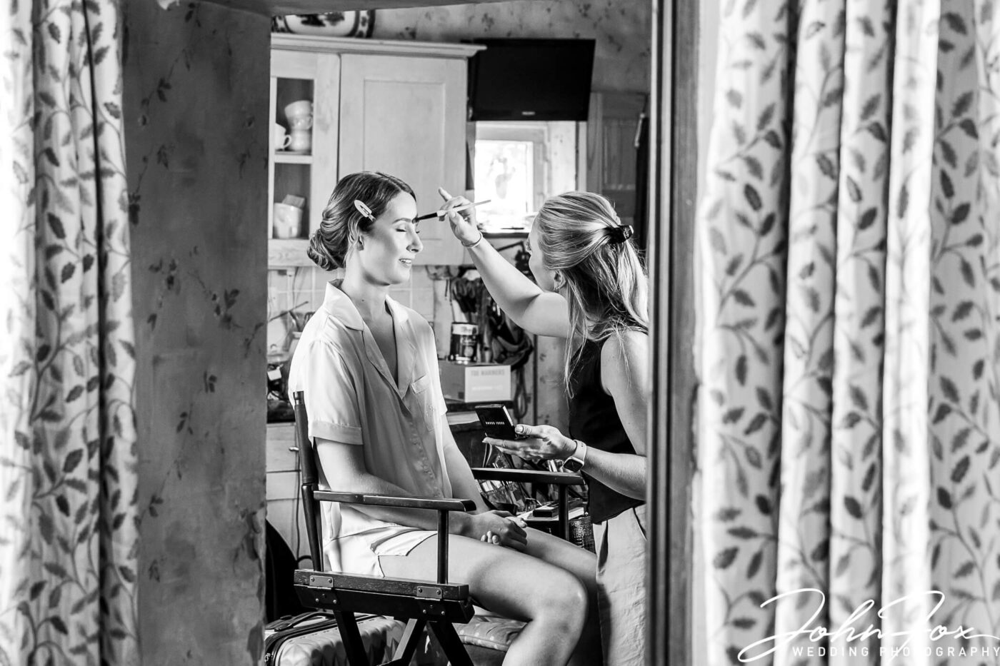 John Fox Wedding Photography was the wedding photographer for a Derbyshire farming community wedding hosted on the brides' family's farm.