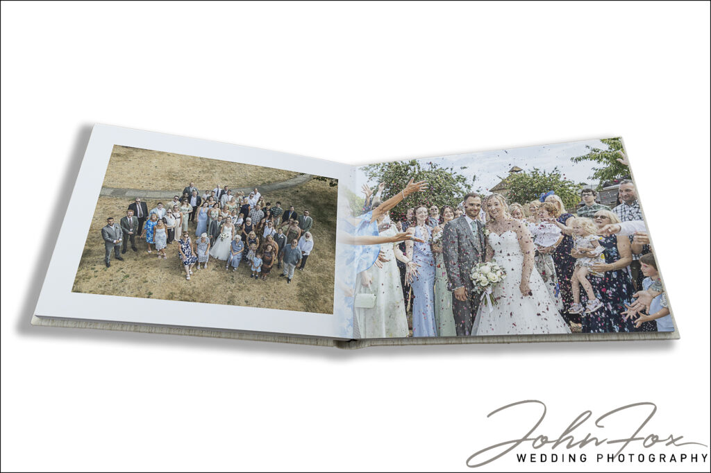 Paige and Gareth's wedding album from Furtho Manor Farm