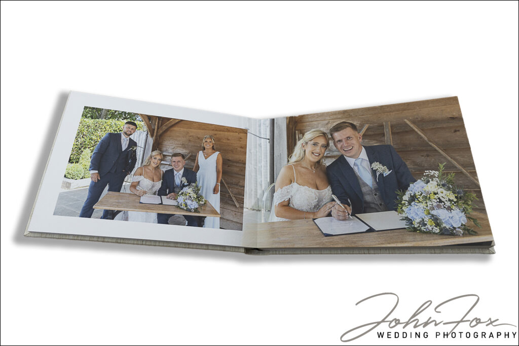 Mia and Thomas's wedding album from Redhouse Barn