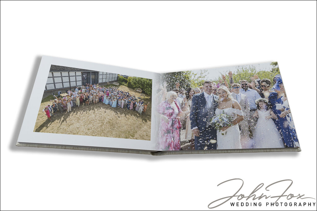 Mia and Thomas's wedding album from Redhouse Barn