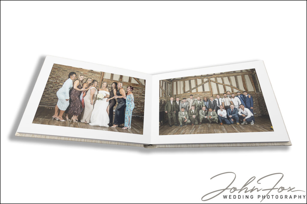 Bunker's Barn wedding album for Courtney and Luke