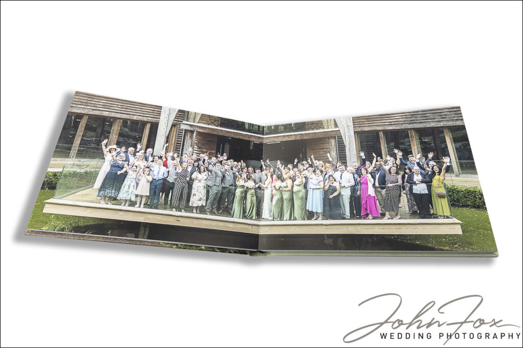 Rikki and Jack's Mill Barns wedding album photographed by John Fox Wedding Photography
