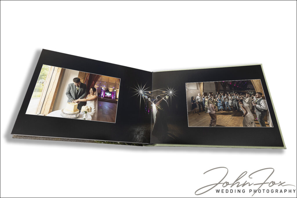 Rikki and Jack's Mill Barns wedding album photographed by John Fox Wedding Photography