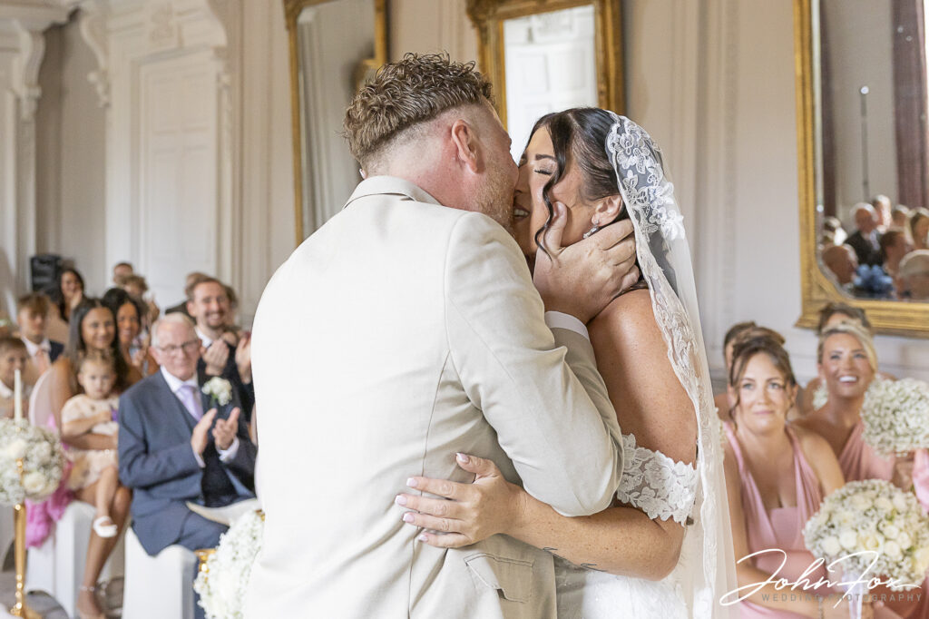 Aimee and Liam's wedding photography at Coombe Abbey in Warwickshire