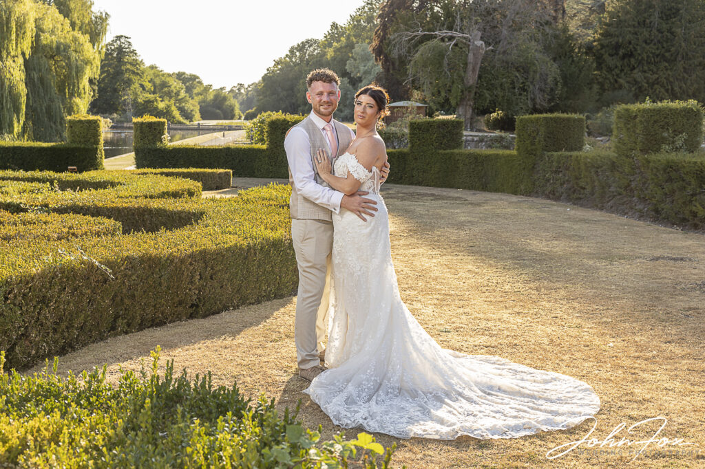 Aimee and Liam's wedding photography at Coombe Abbey in Warwickshire