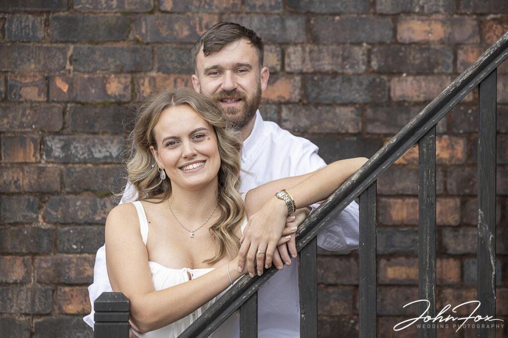 Ella and Chris's pre-wedding shoot at Old Rail Farm