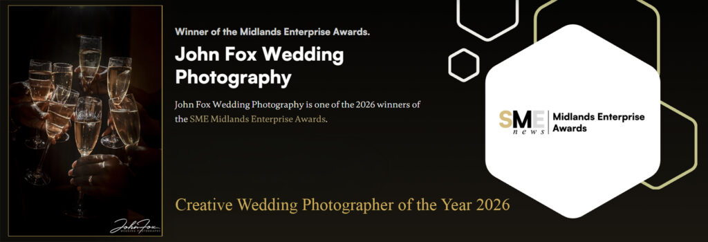 Creative Wedding Photographer of the Year 2026 John Fox Wedding Photography
